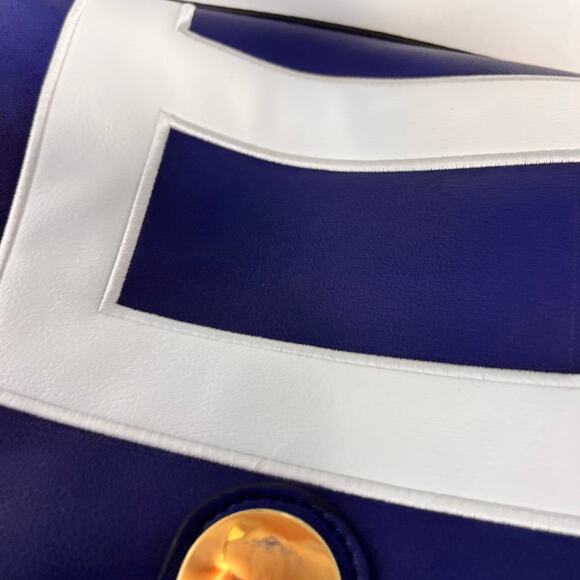 Bioworld My Hero Academia UA High School Blue Faux Leather Backpack Bag Anime - Picture 13 of 16